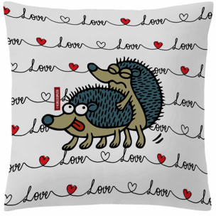 Funda de cojín deco 50x50 cm AMOR - 100% algodón -