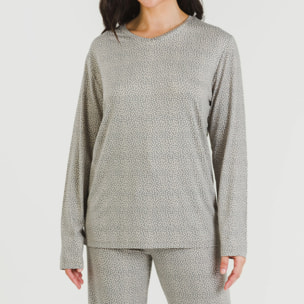 Pigiama lungo da donna lolenda soft
