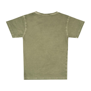 T-shirt a maniche corte da bambino con stampa 'Washed'