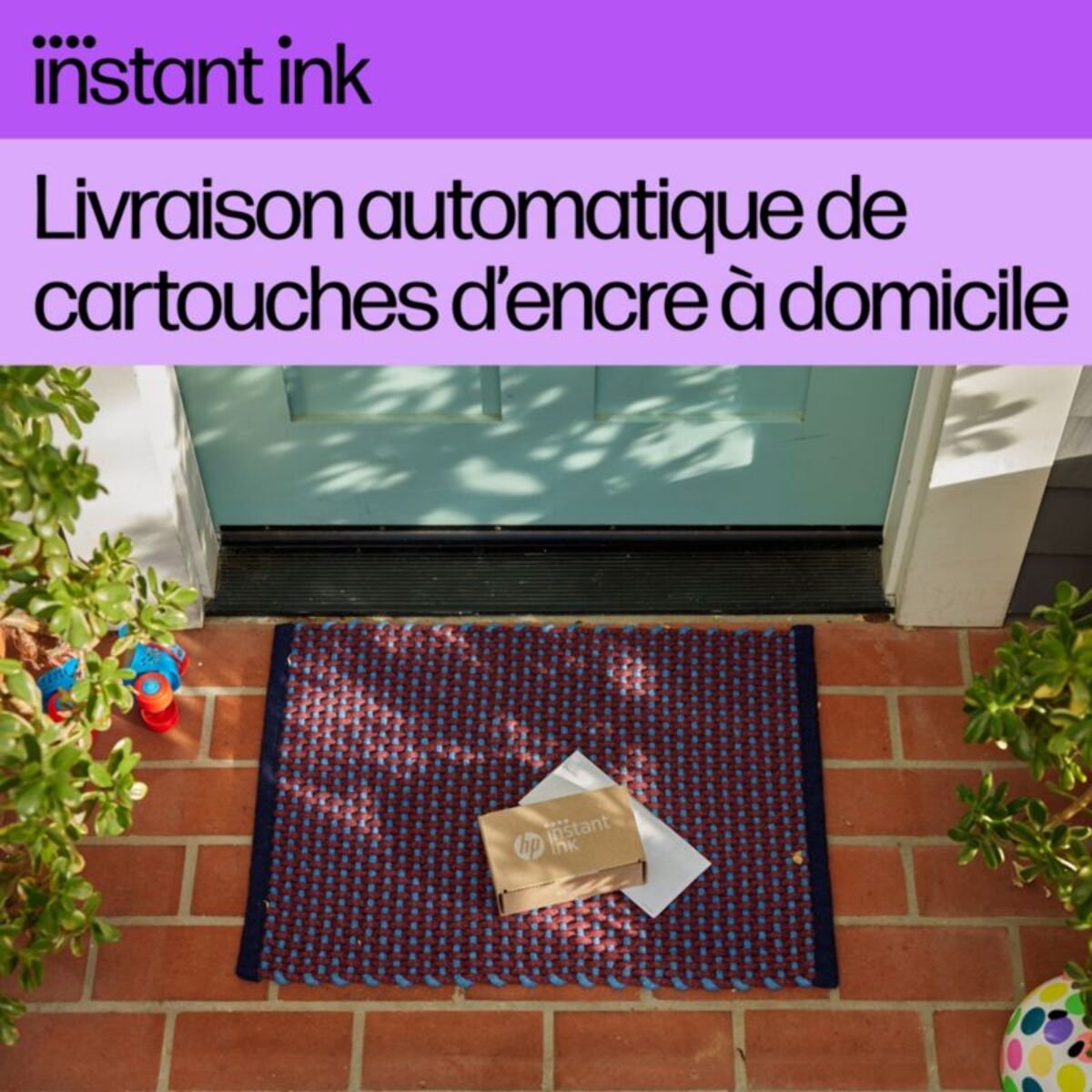 Imprimante jet d'encre HP Deskjet 2821e éligible Instant Ink