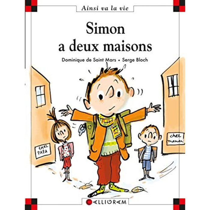 Saint-Mars, Dominique de | Simon a deux maisons | Livre d'occasion