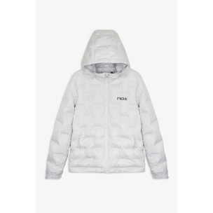 Chaqueta acolchada TEAM gris para mujer