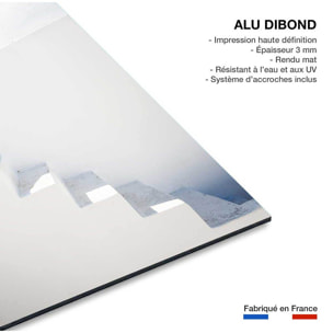 Tableau escaliers sur oia Tableau alu Dibond
