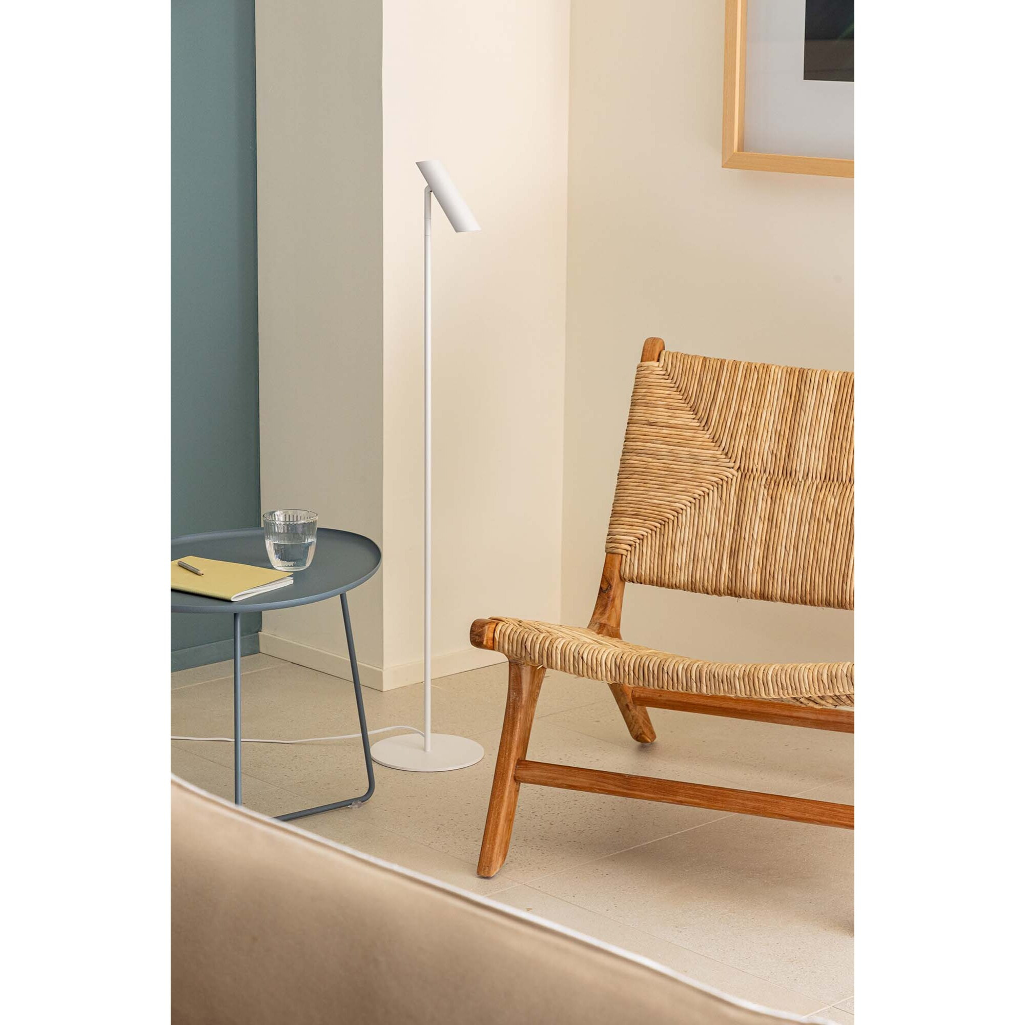 LEO Lampadaire blanc