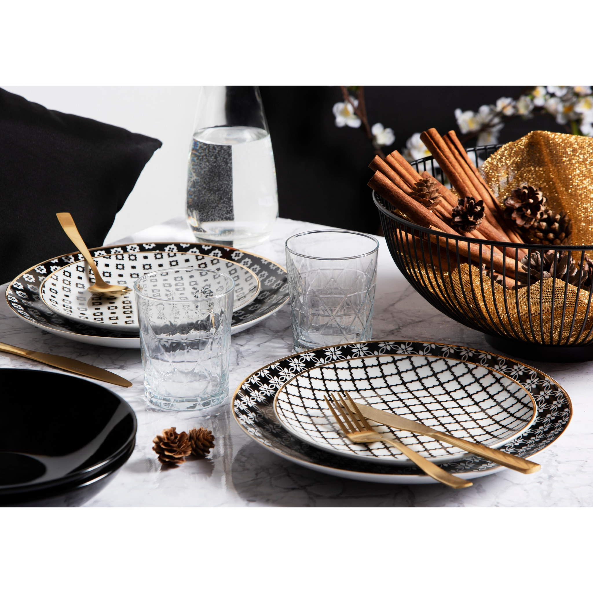 Corbeille à Fruits Excelsa – Eclipse, Fer Noir