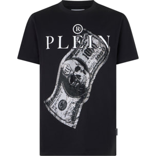 PHILIPP PLEIN Camiseta de cuello redondo y manga corta SKULL