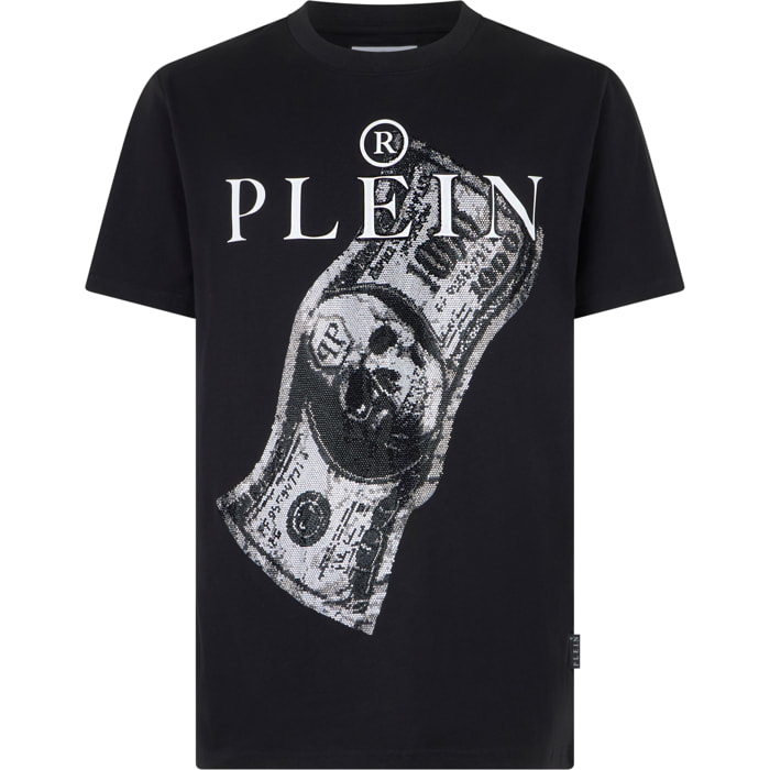 PHILIPP PLEIN Camiseta de cuello redondo y manga corta SKULL