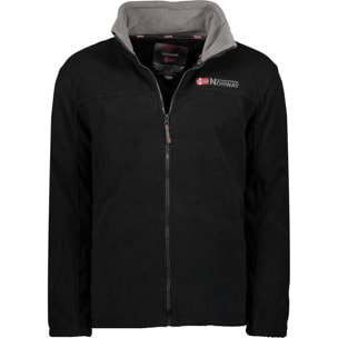 Pile Uomo Geographical Norway Nero TAMAZONIE MENBLACK/DARK GREY