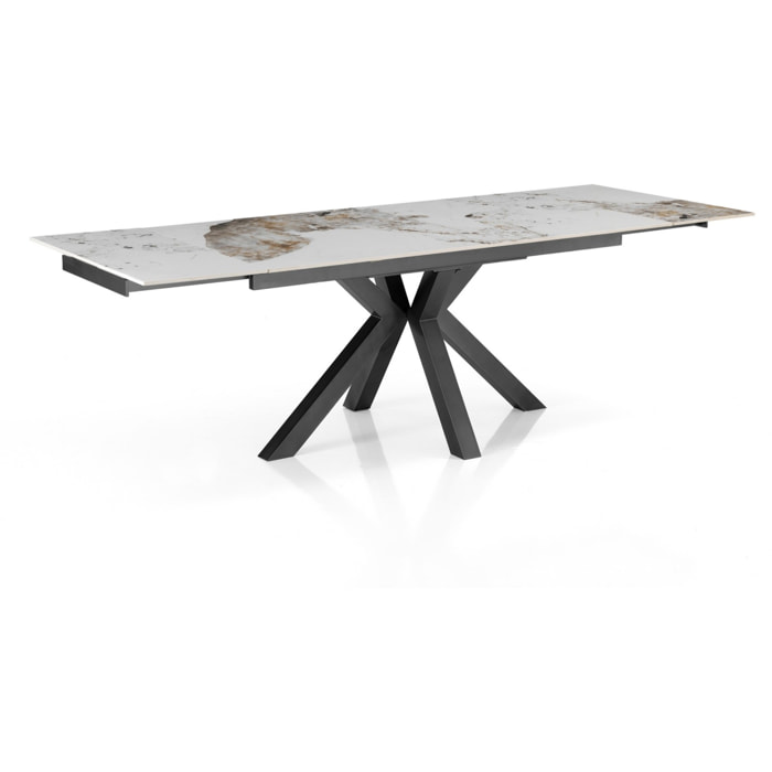Oresteluchetta Tavolo allungabile DILLER ONICE GREY