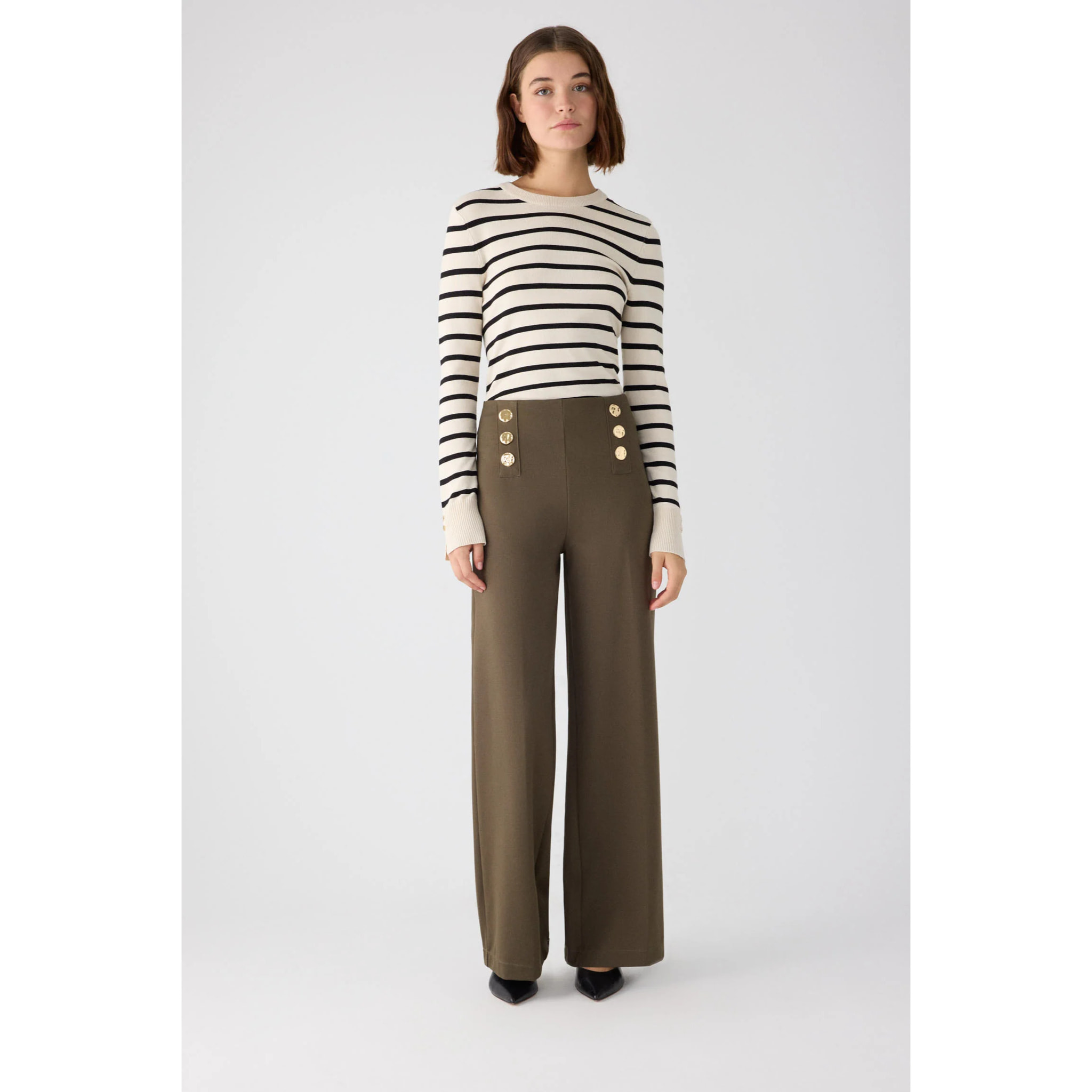 Pantalone comfort larghi
