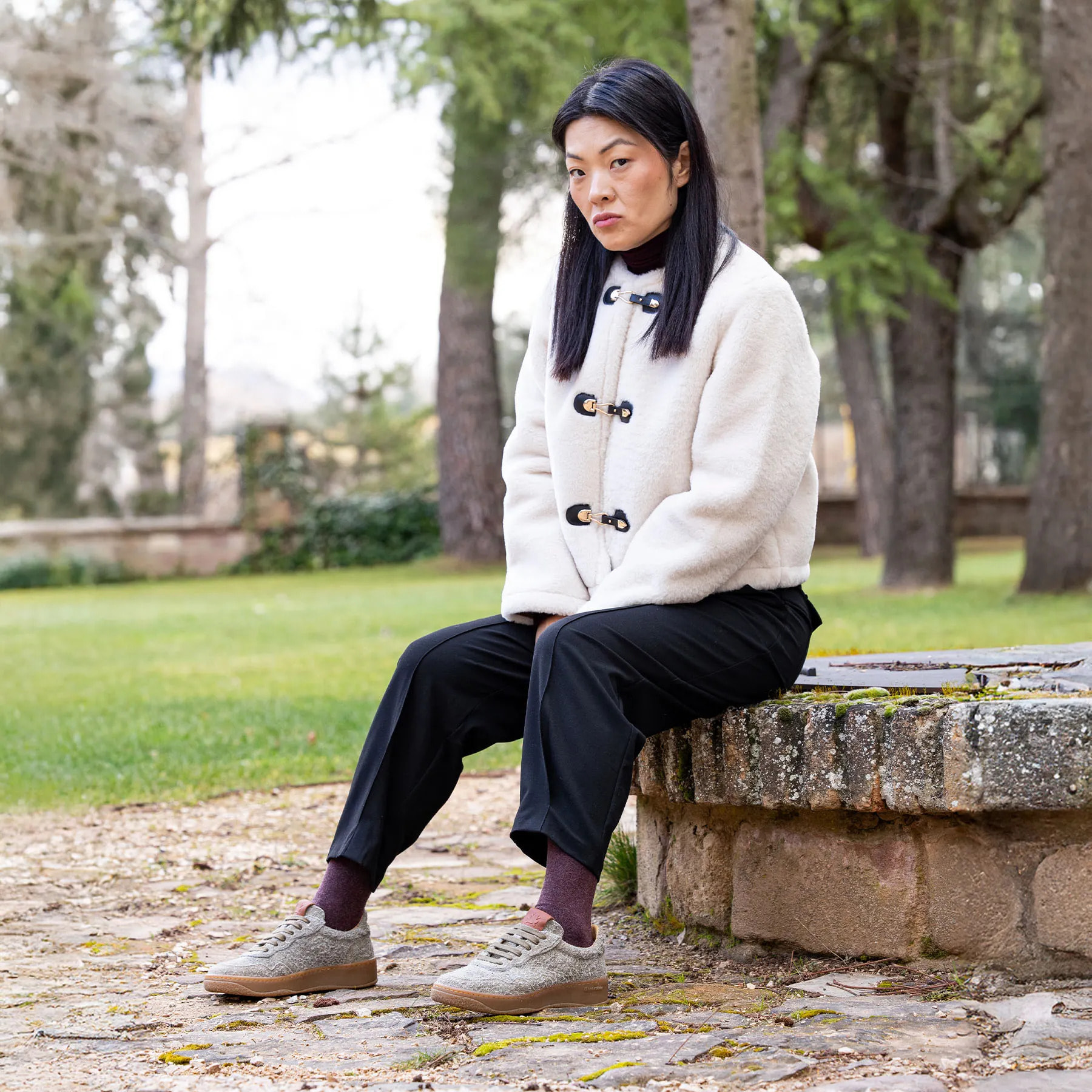 Zapatillas N5844S WULF TAUPE/ GEO color Wulf taupe