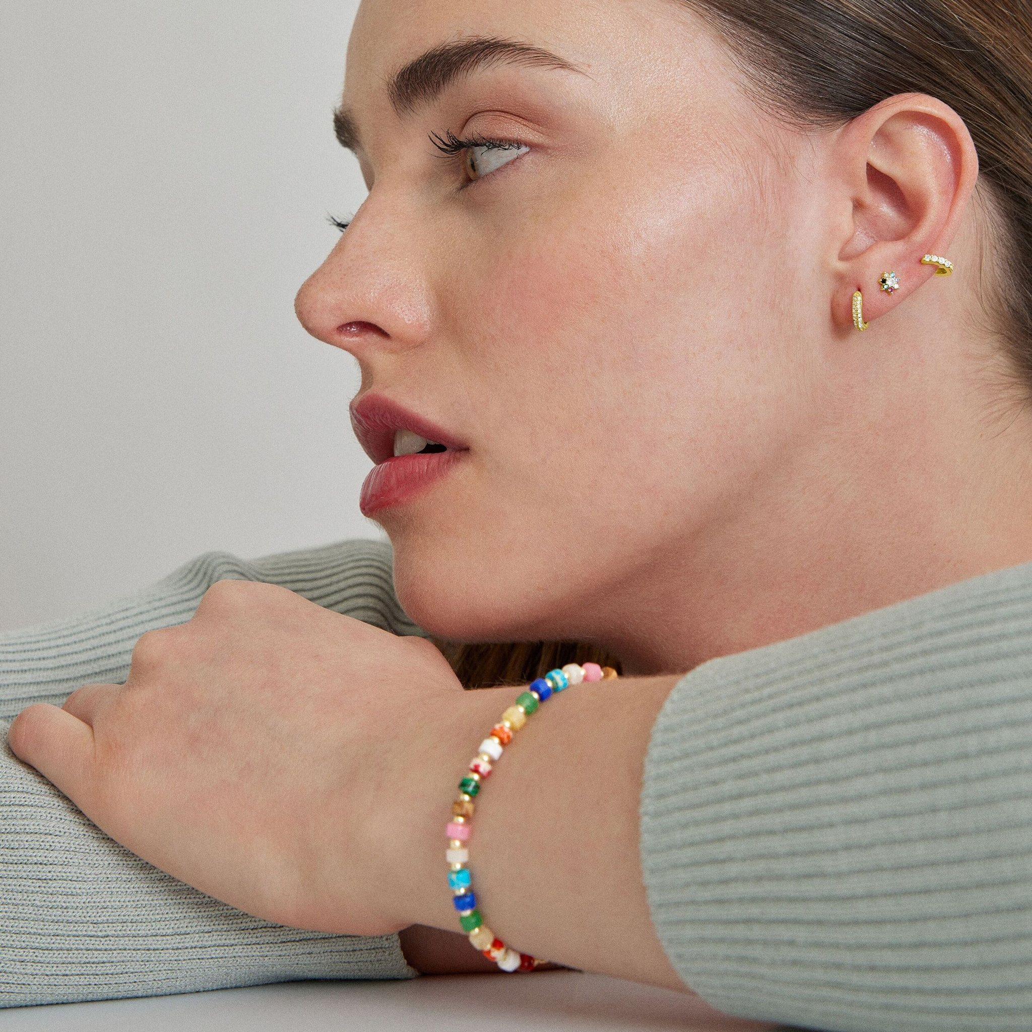 Pulsera Ihun acabado oro amarillo 18k