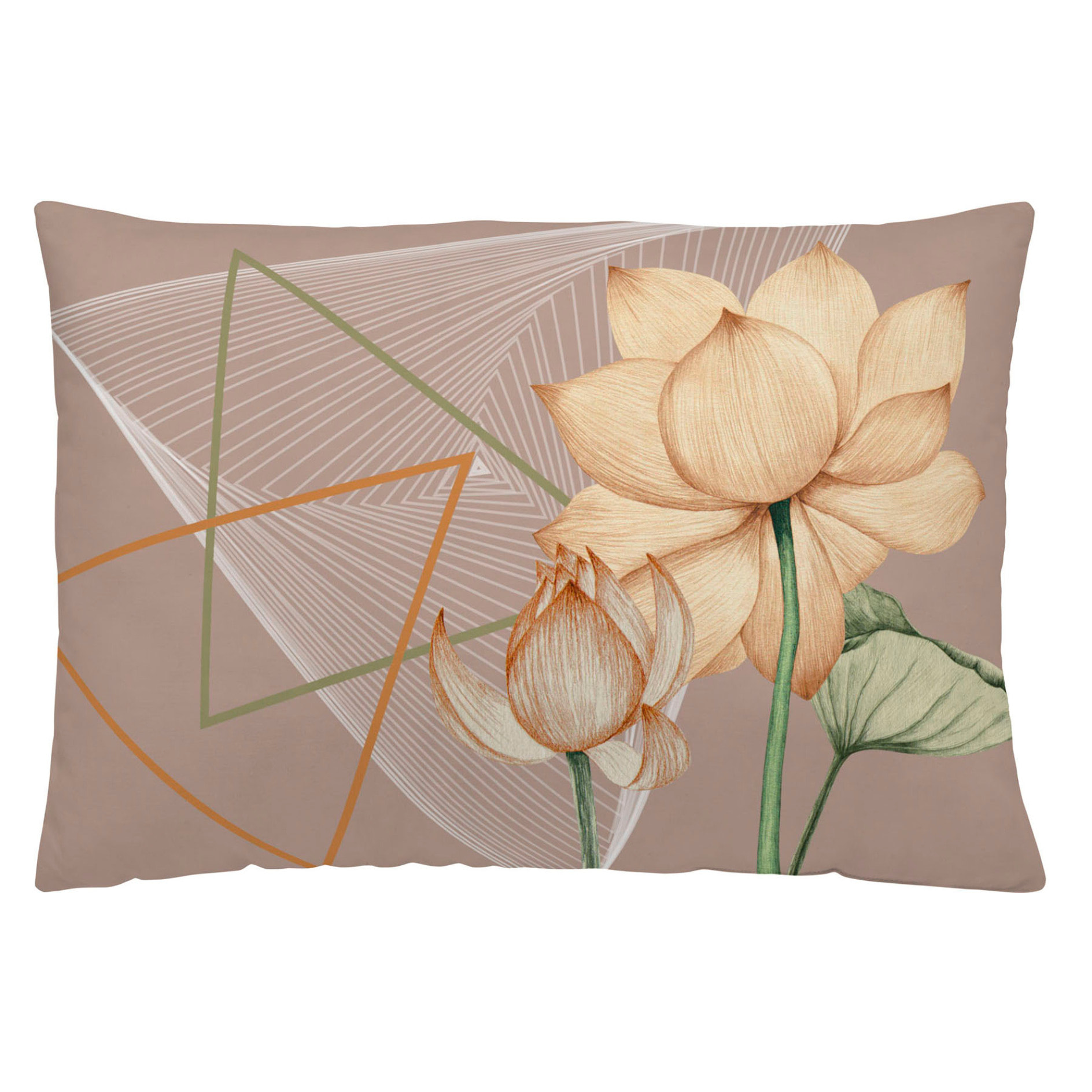 Funda de Cojín Estampado - Con Cremallera - Sin relleno - 100% Algodón - Amazonas