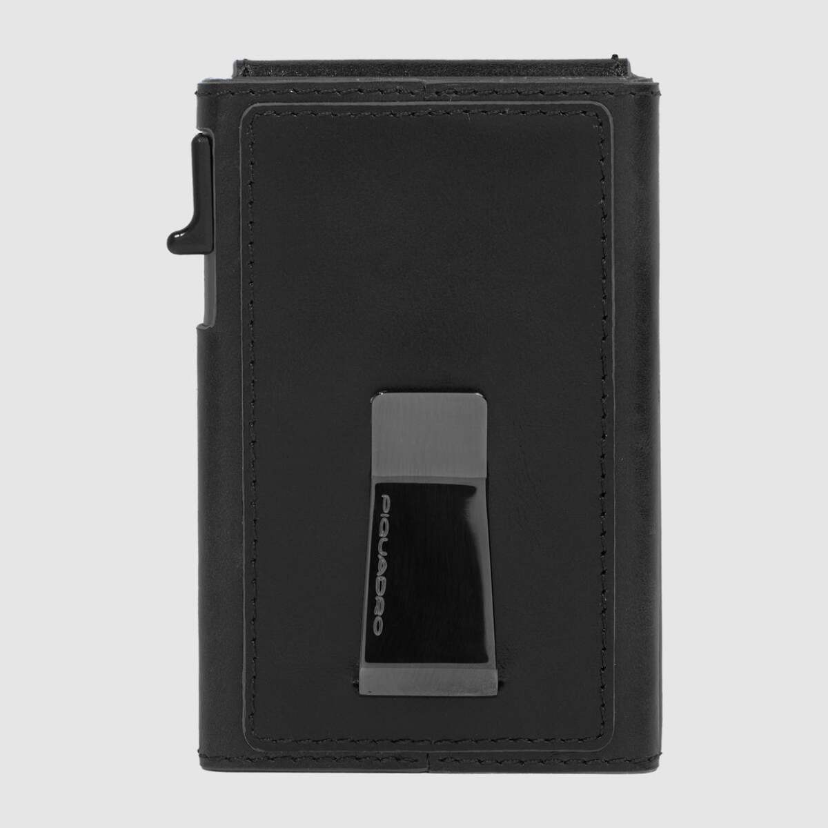 Piquadro Portacarte uomo automatico con porta documenti