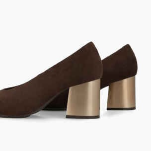 ZAPATOS DE SALÓN MARRONES NORIA