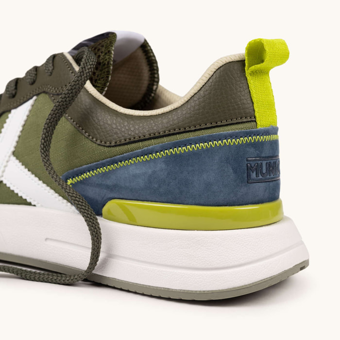 Zapatilla Ergonómica en Naranja y Beige MUNICH SPEED 19