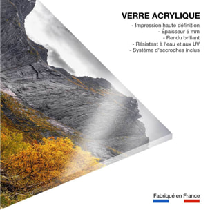 Tableau Lofoten, Face au mur Tableau plexiglas