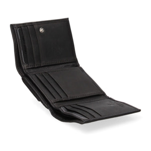 Set portafoglio e portachiavi uomo in vera pelle - Valentinio - 10.0 x 8.0 x 3.0 cm