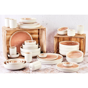 Service Complet OXYGEN - 42 pièces - Rose poudre