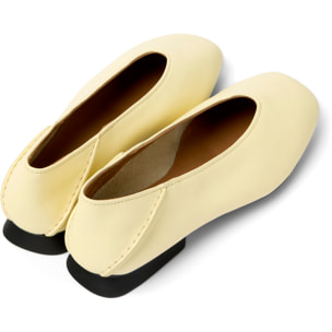 Bailarinas - CAMPER Casi Myra - Amarillo - Cuero liso