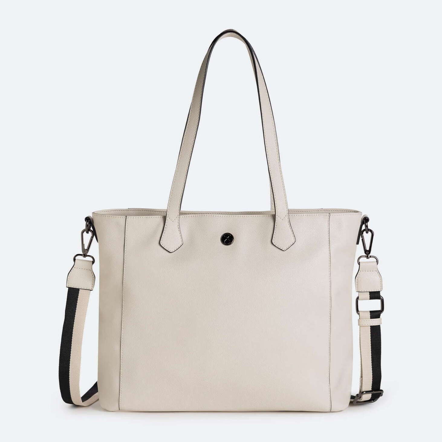 ESSENTIALS SHOPPER WHITE