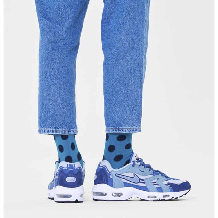 Calcetines big dot turquesa