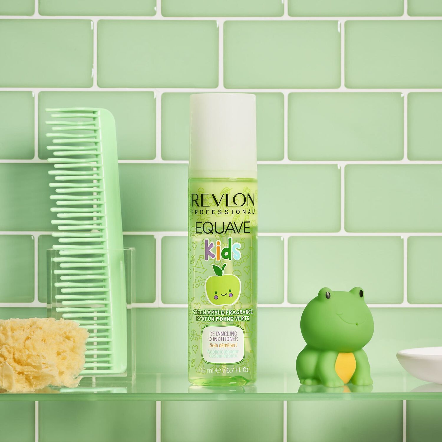 Equave™ KIDS APPLE - Démêlant Instantané en Spray Sans Rinçage Pomme 200 ml