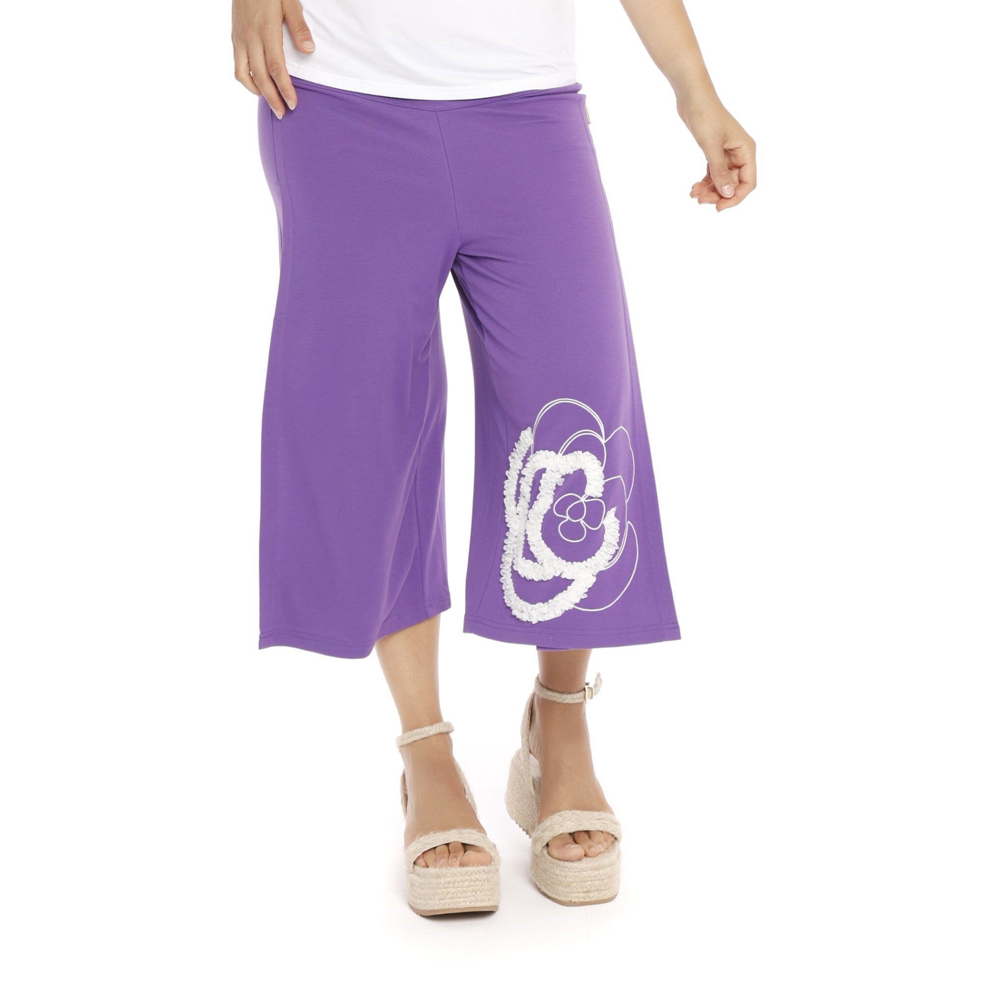 Mamatayoe Pantalón Briza Para Mujer, Morado