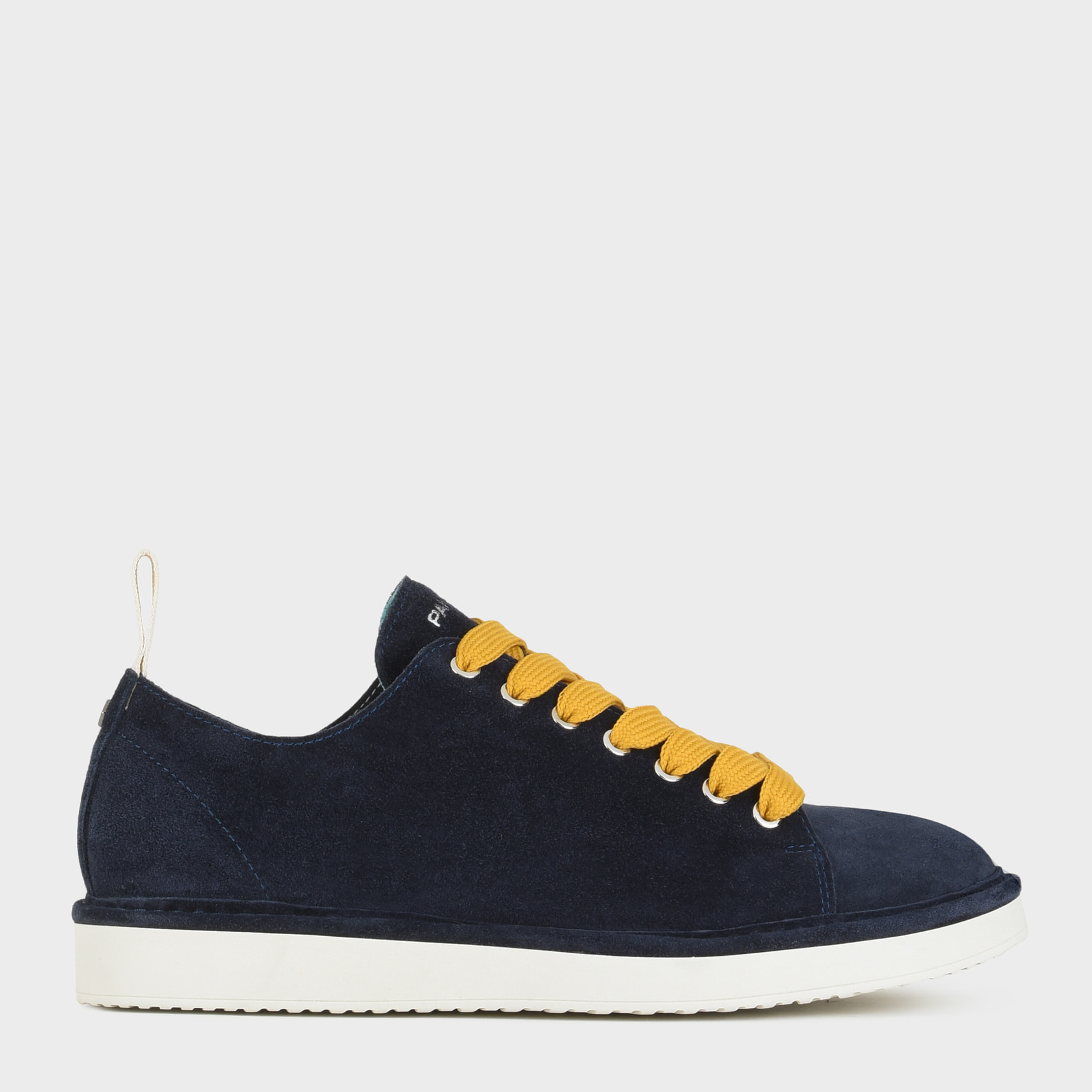 ZAPATO CON CORDONES HOMBRE P01 DE ANTE NOCHE AMARILLO