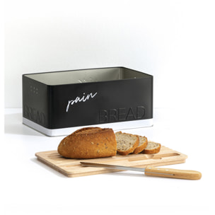 Boîte à pain avec couteau "Color Edition"