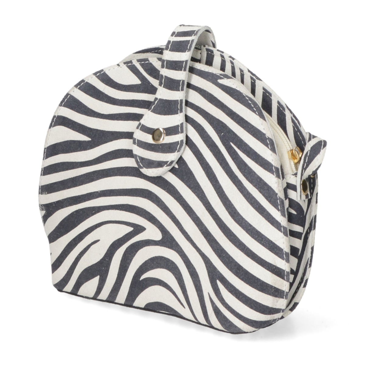 Borsa a tracolla da donna In Vera pelle Made in Italy 20x19x7 cm