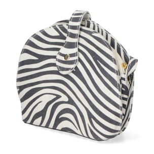 Borsa a tracolla da donna In Vera pelle Made in Italy 20x19x7 cm