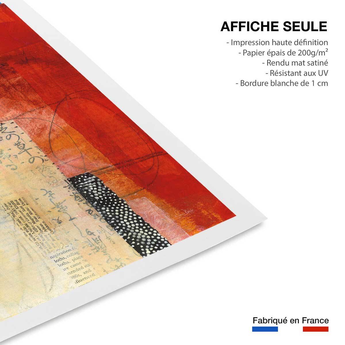 Poster sino collage Affiche seule