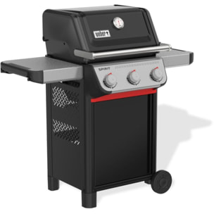 Barbecue gaz WEBER Spirit E-310 black 3 brûleurs sur chariot 52x45 cm