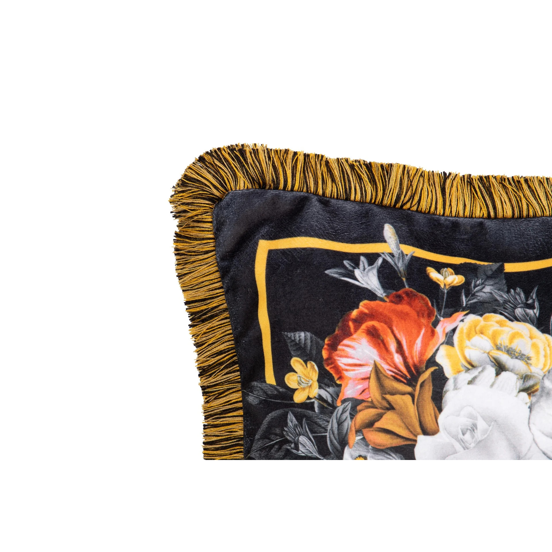 Cojin Classic Flores Velvet 45x13x45 Cm