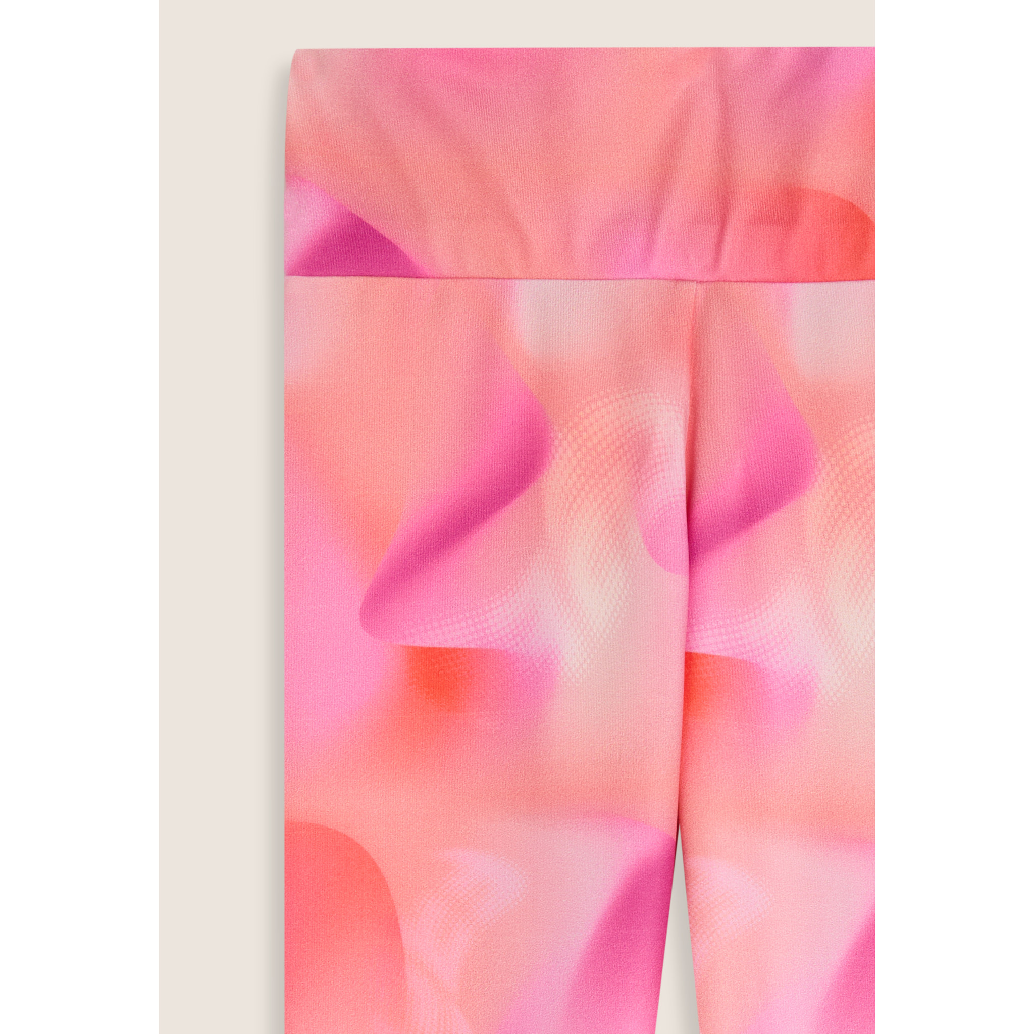 Leggings Bambina Fantasia Rosa Arancio
