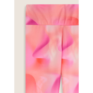 Leggings Bambina Fantasia Rosa Arancio