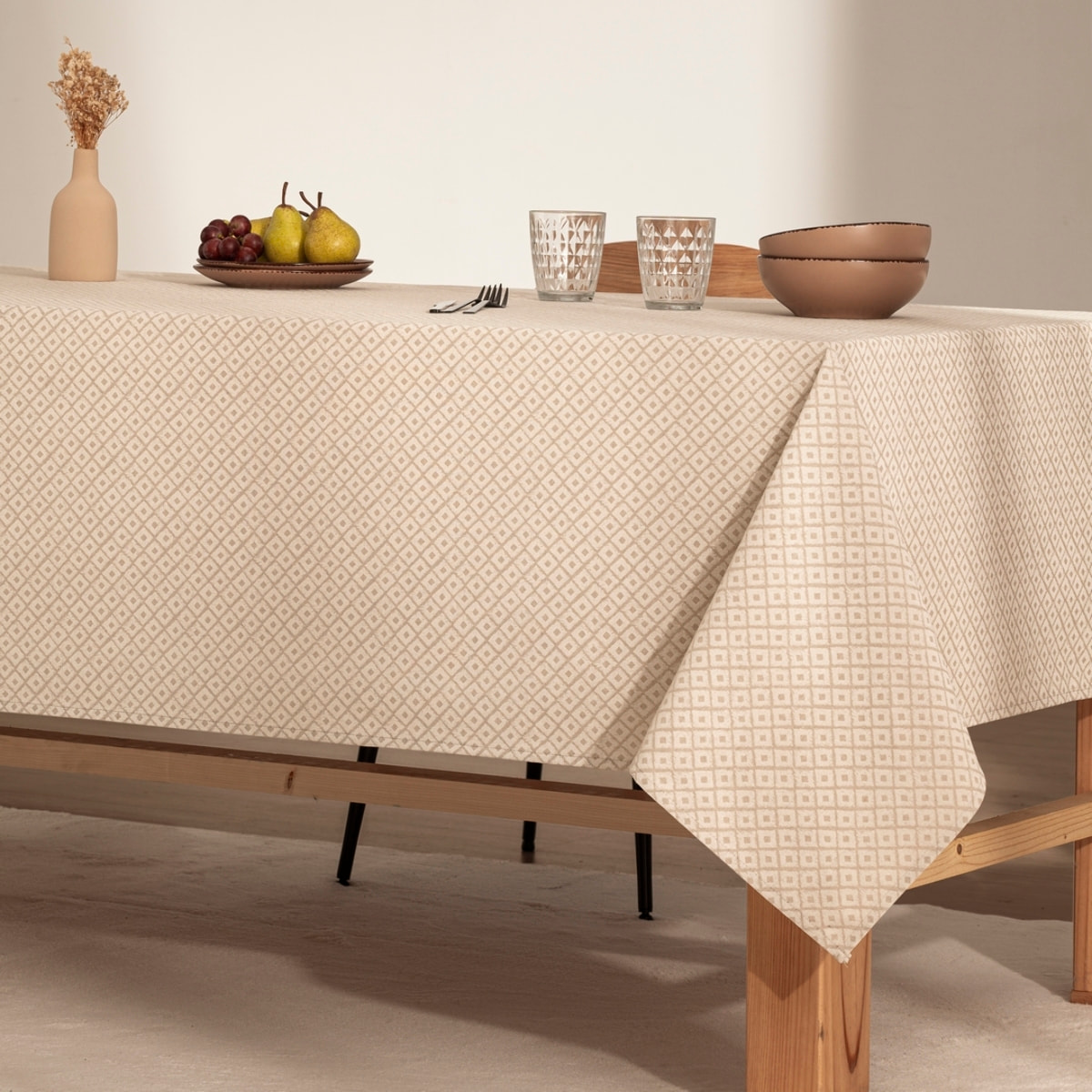 Nappe anti-tâches KAREN BEIGE