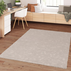 Tapis salon et chambre tissé motif uni CISU