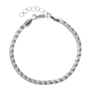 Pulsera Xorisk acabado rodio