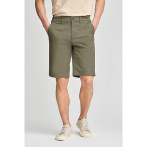 Bermuda relax kaki con particolari Polo Club