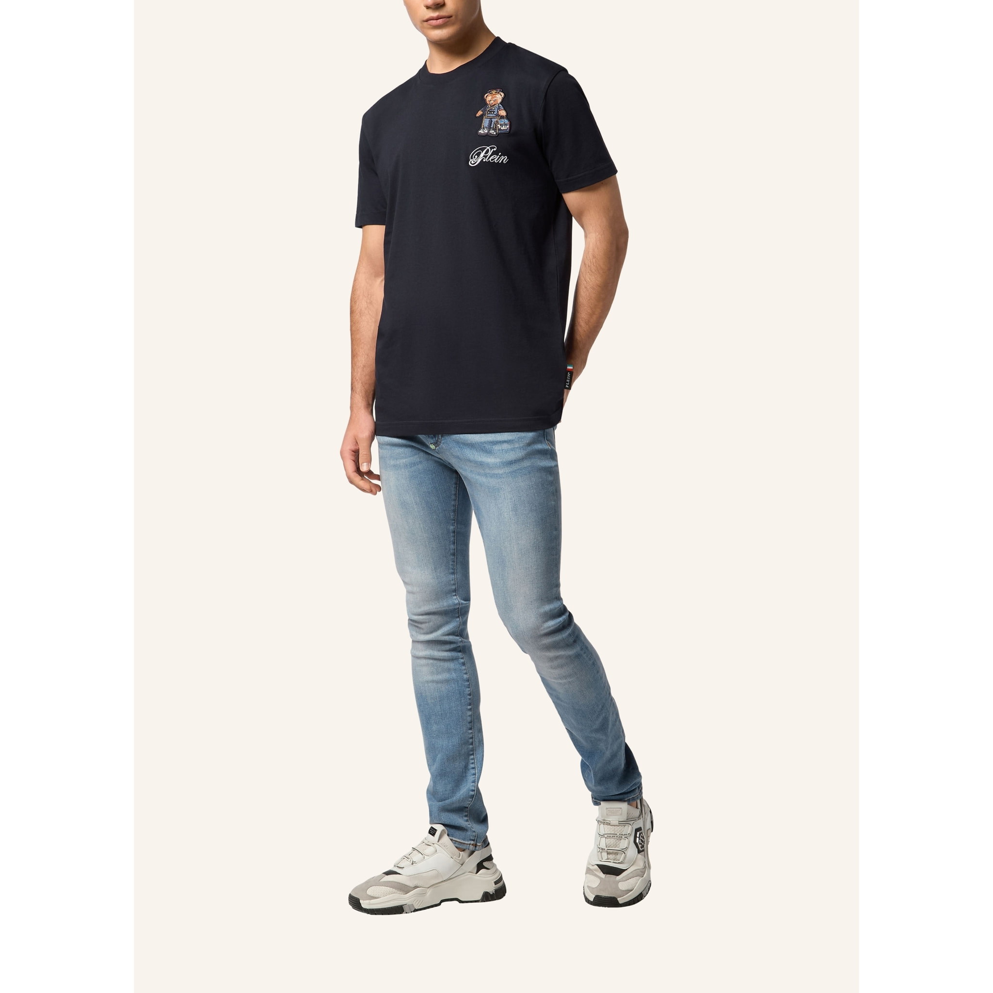 PHILIPP PLEIN T-Shirt Round Neck Ss TEDDY