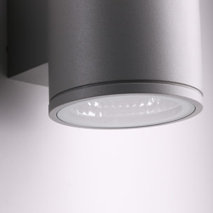 Forlight Aplique Ip54 Orion Single Emission Led 5,6W 3000K Gris 527Lm