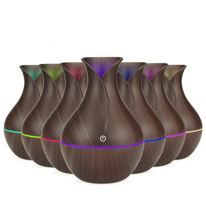 Umidificatore da 130ml con luci Led RGB.