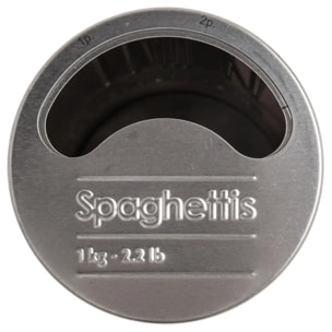 Boîte à spaghettis métal "Black Edition" noir