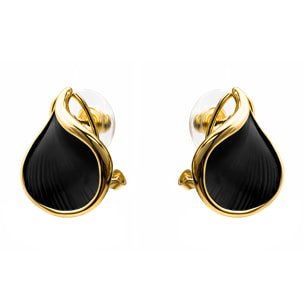 Pendientes Overci acabado oro amarillo 18k
