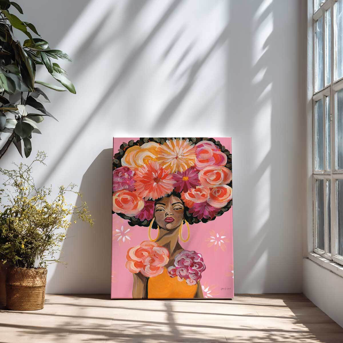 Tableau de fleurs Botanica Toile imprimée