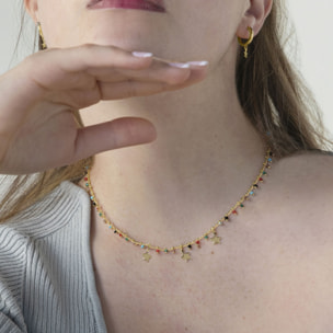 Collar Beos acabado oro amarillo 18k
