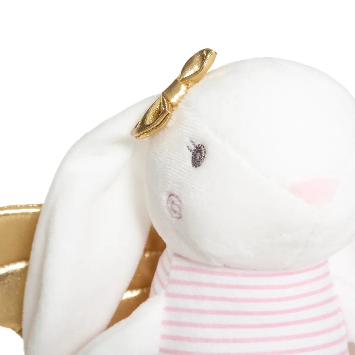 Peluche lapin glitter Zoé H.40cm