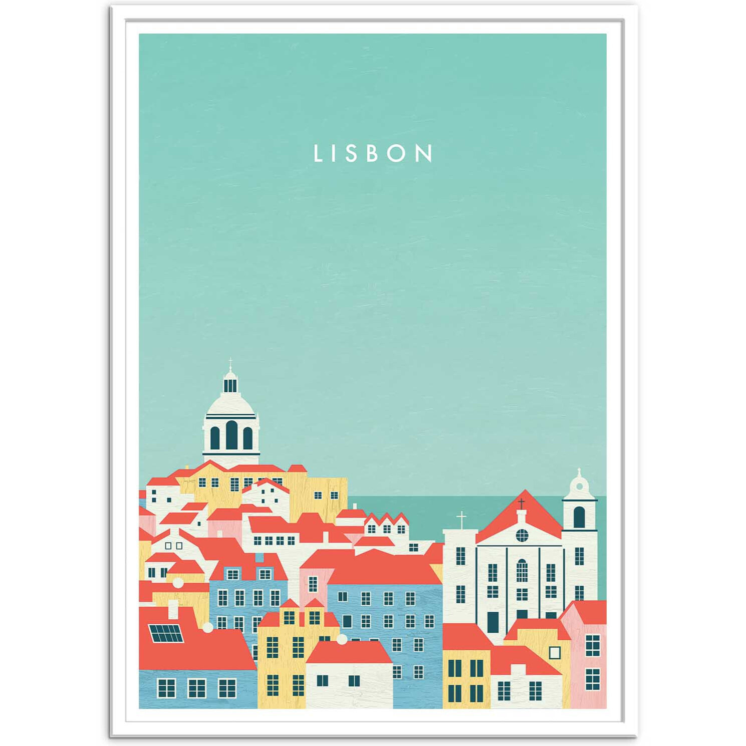 Affiche - Lisbon - Katinka Reinke